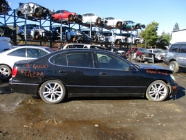 2005 LEXUS GS430 BLACK 4.3L AT Z16558